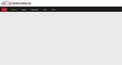 Desktop Screenshot of customcleats.com