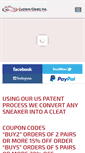 Mobile Screenshot of customcleats.com